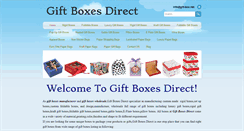 Desktop Screenshot of gift-box.net